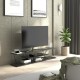 TV stand TARS Anthracite Black