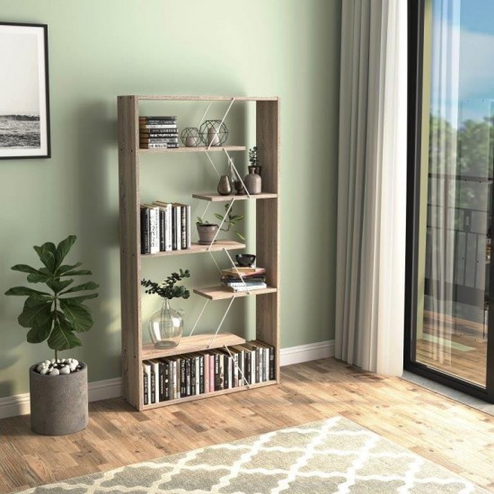 Bookcase TARS Sonoma White