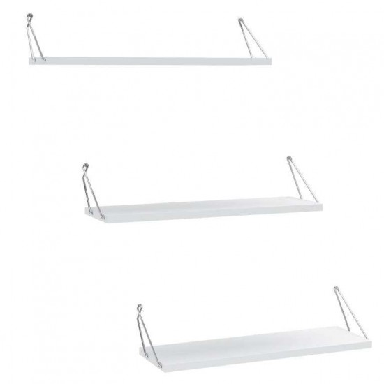 Wall shelf ALTAI White Chromium