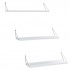 Wall shelf ALTAI White Chromium