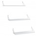 Wall shelf ALTAI White Chromium