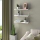 Wall shelf ALTAI White Chromium