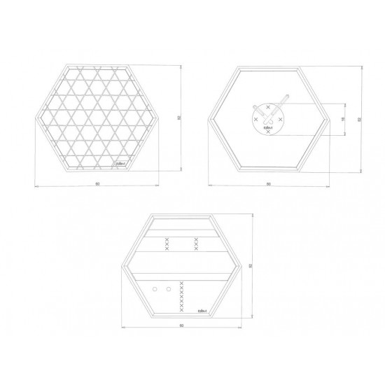 Sienu dekors TUVA Walnut