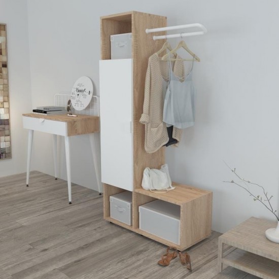 Tualetes galdiņš Nr.2 KRELL Sonoma White