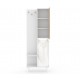 Bathroom cabinet KUBAN Sonoma White
