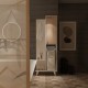 Bathroom cabinet KUBAN Sonoma White