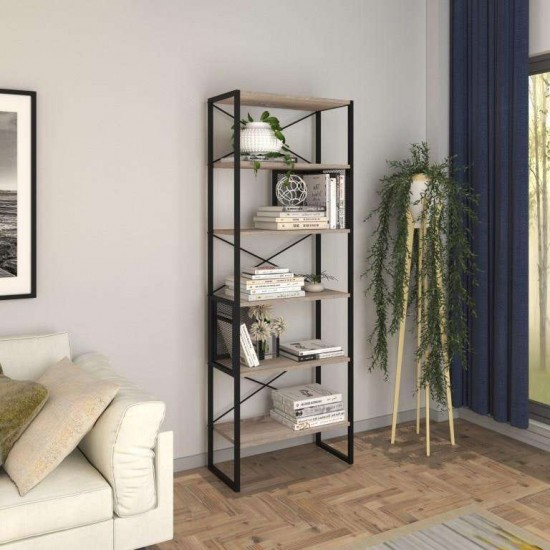 Bookcase MELA Sonoma Black