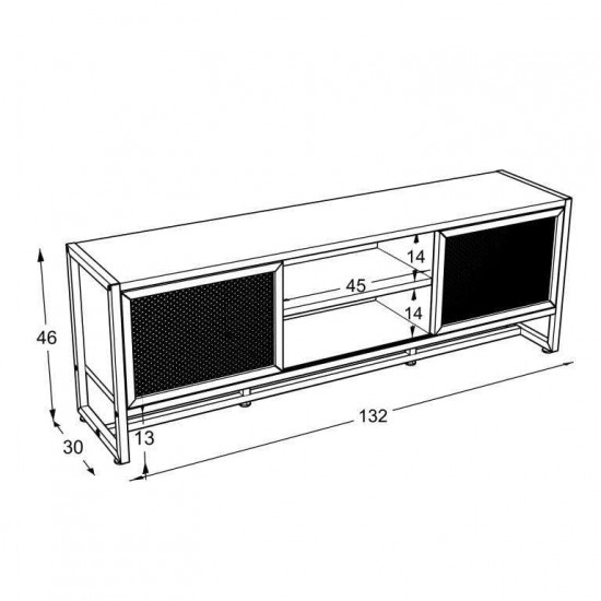 TV stand MELA White