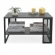 Coffee table MELA Anthracite Black
