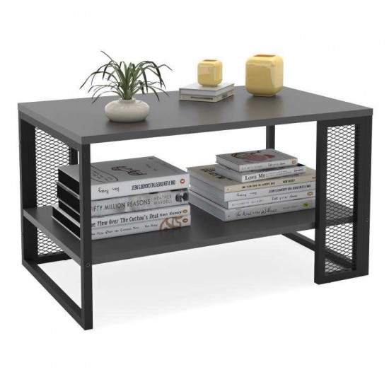 Coffee table MELA Anthracite Black