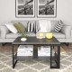 Coffee table MELA Anthracite Black