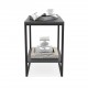 Side table MELA Anthracite Black
