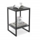 Side table MELA Anthracite Black