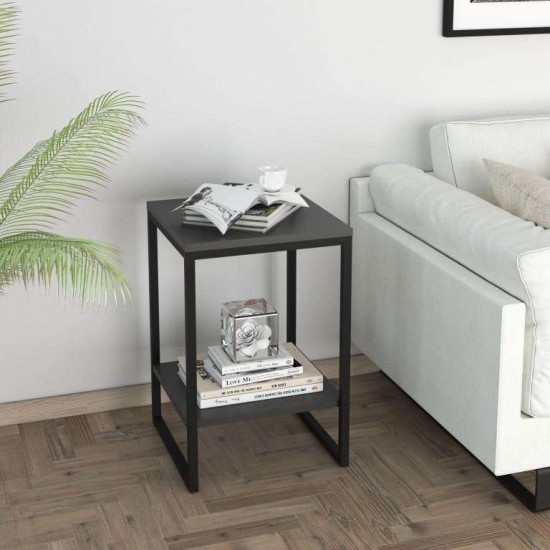 Side table MELA Anthracite Black