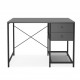 Desk LENON Anthracite Black