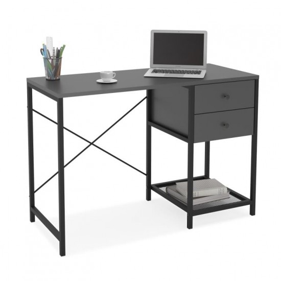 Desk LENON Anthracite Black