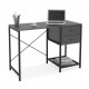 Desk LENON Anthracite Black