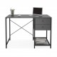 Desk LENON Anthracite Black