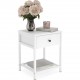 Bedside table LENON White