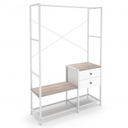 Wardrobe LENON Sonoma White