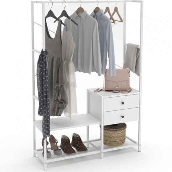 Wardrobe LENON White