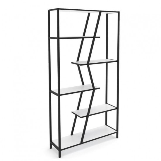 Bookcase KALIP White Black