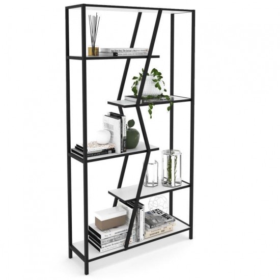 Bookcase KALIP White Black