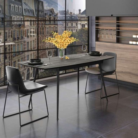 Table YENSE 125-165×80 Lumiere Wood