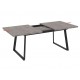 Table LAVINYA 170-230×90 Retro Silver