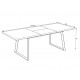 Table LAVINYA 170-230×90 Retro Silver