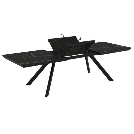 Table CORIN 200-255×100 Sonata Mat