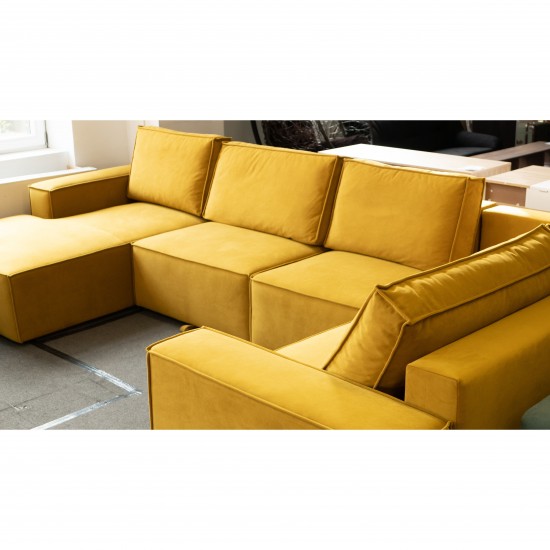 Moduļu divāns Ven n1 Klasiskais Dzeltena