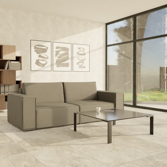 Modular sofa Ven n4 mini Dark gray