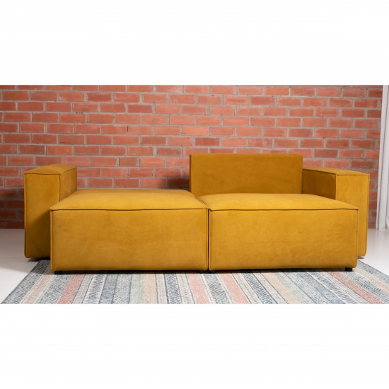 Modular sofa Ven n4 mini Yellow