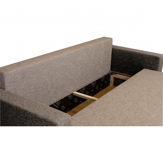 Sofa Bed Vuran Combination of light and dark beige