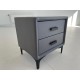 Bedside table ACE Gray