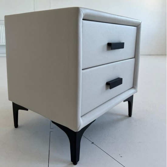 Bedside table ACE Light Gray