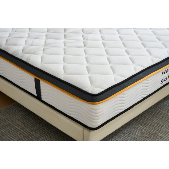 Komplekts Mērena cietība 160x200 – gulta un matracis