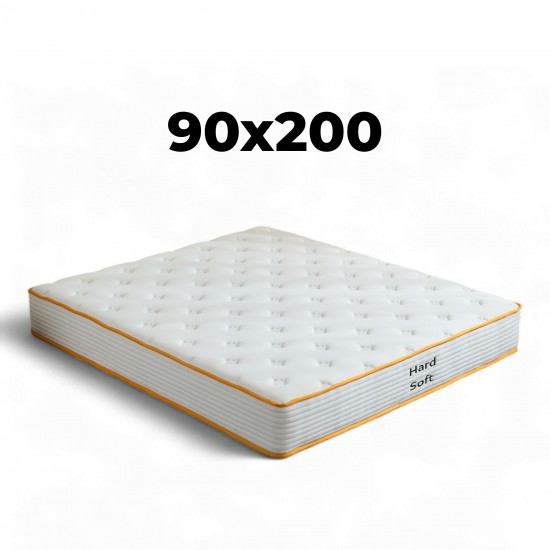 Komplekts Mīksts miegs 90x200 – gulta un matracis