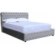 Bed BELINDA 180 Gray