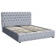 Bed BELINDA 180 Gray