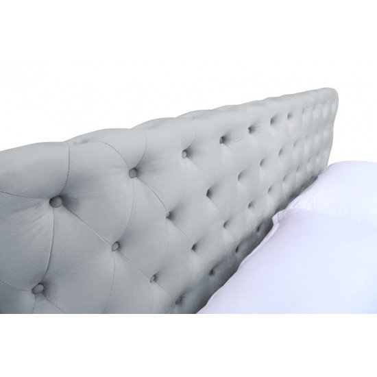 Bed BELINDA 180 Gray