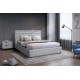 Bed BELINDA 180 Gray