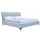 Bed BIANCA 160 Light Blue