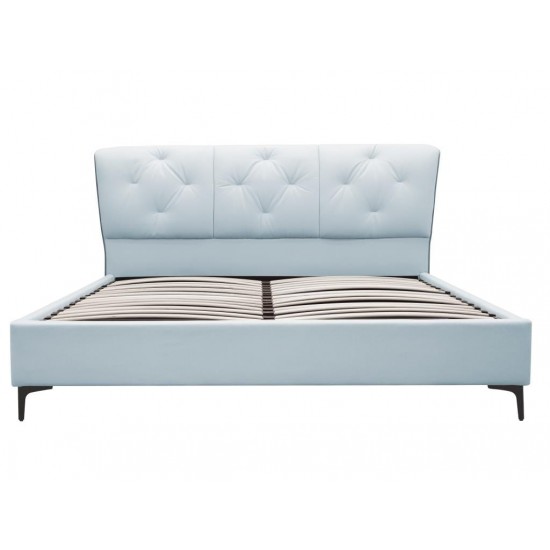 Bed BIANCA 160 Light Blue
