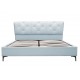 Bed BIANCA 160 Light Blue