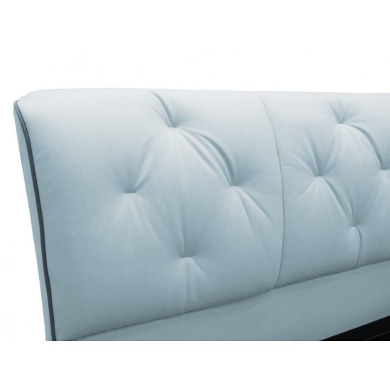 Bed BIANCA 160 Light Blue
