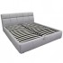 Bed CASSI 160 Gray