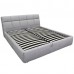 Bed CASSI 160 Gray Bed CASSI 160 Gray