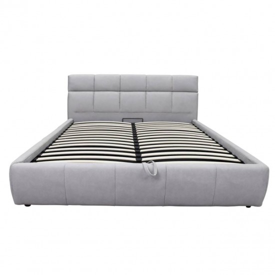 Bed CASSI 180 Gray